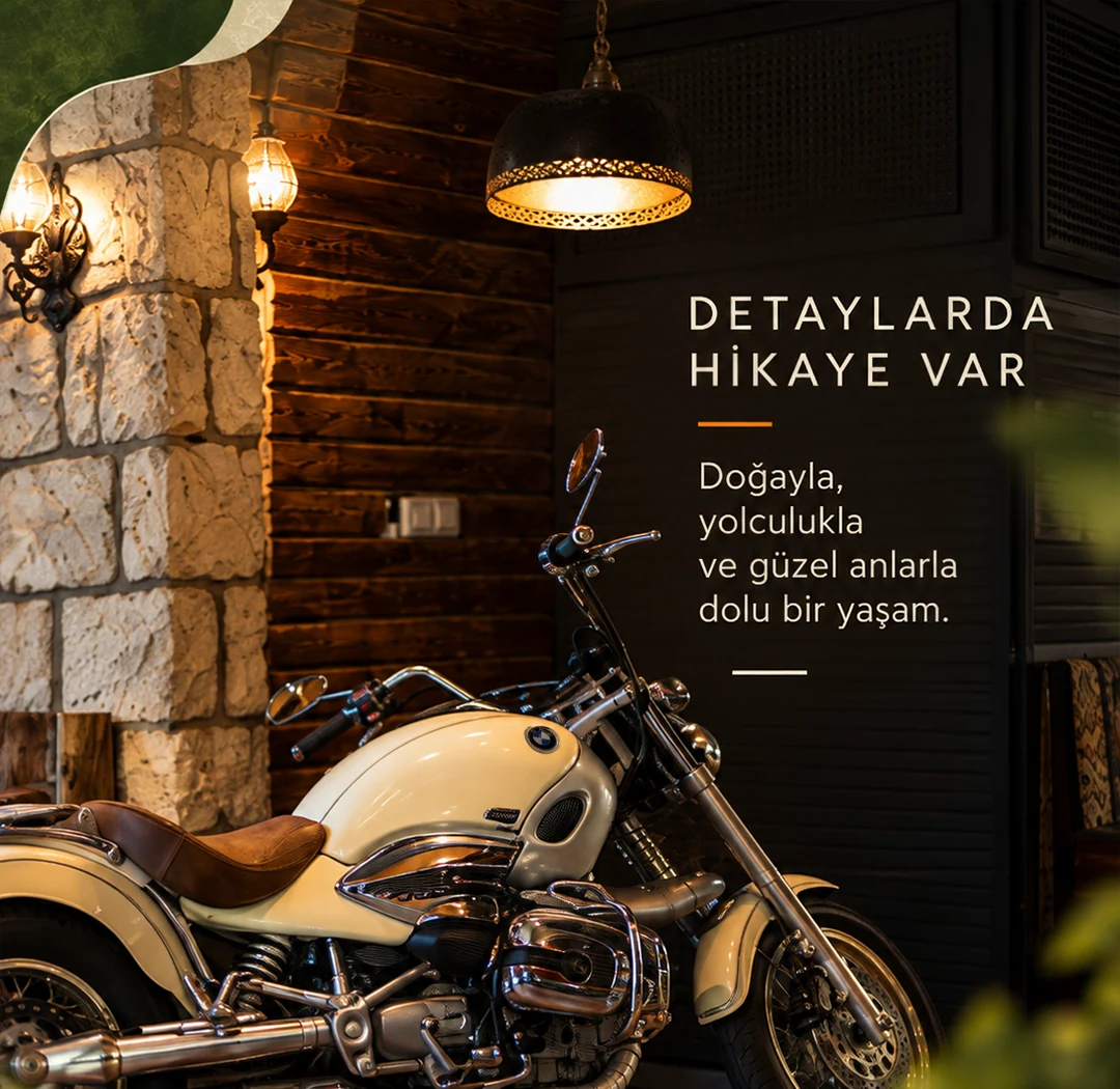 Çatalca Park rustik iç mekân